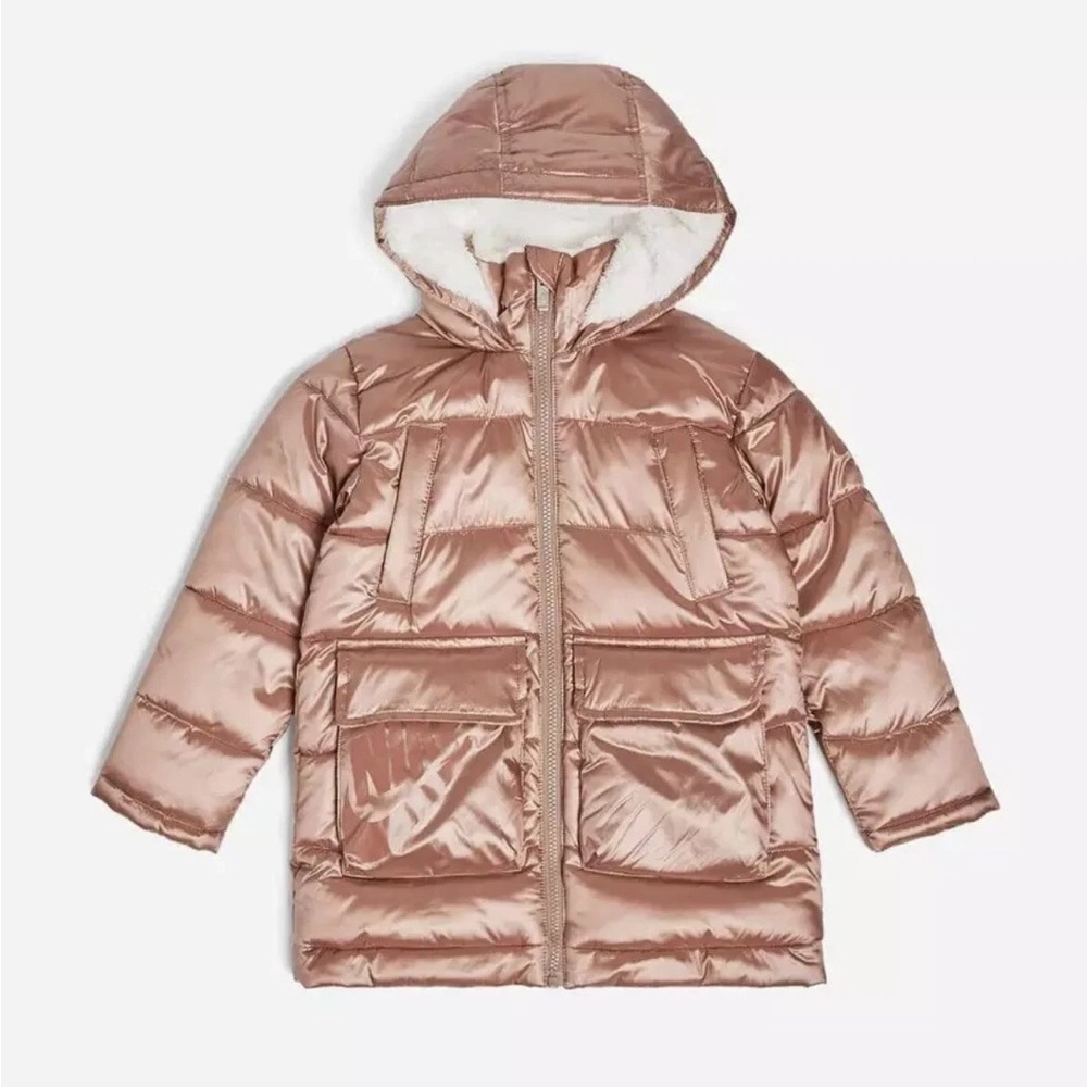 Nike Kids Shiny Rose Puffer Jacket